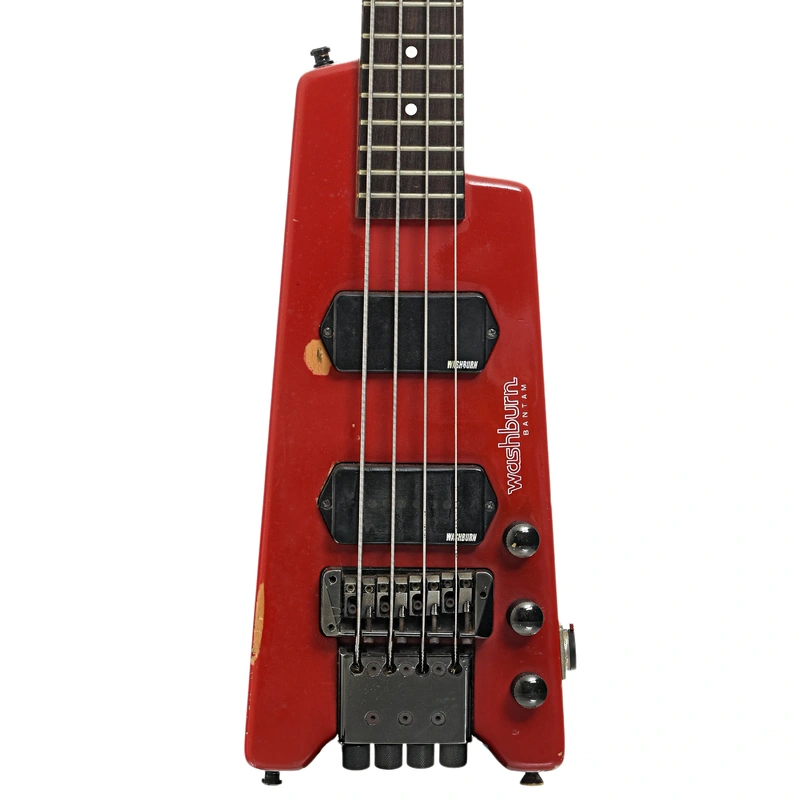 Washburn Bantam Headless 4-String Electric Bass (1980s)