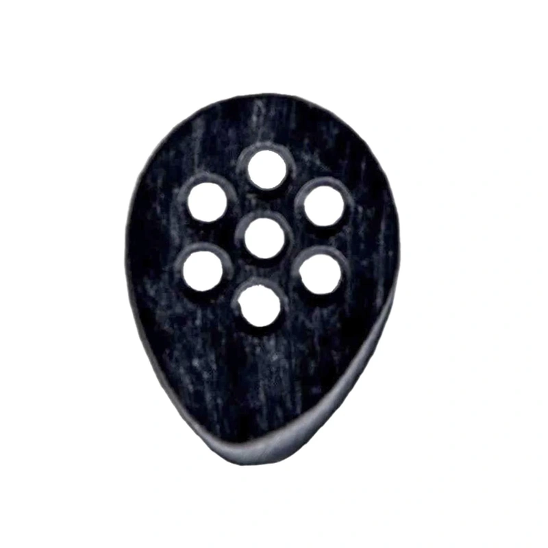 Wegen BC220B Big City Picks, Set of 4, Black 2.20MM
