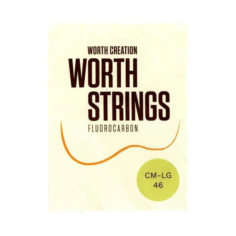 Worth CM-LG Soprano / Concert Low G Ukulele Set,Clear Fluorocarbon Medium Tension
