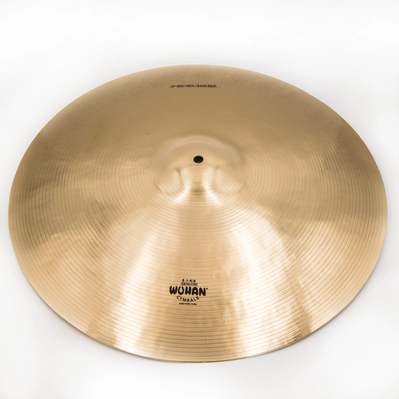 Wuhan 20" Medium Thin Crash Ride Cymbal