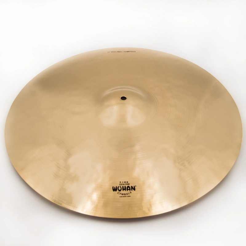 Wuhan 21" Medium Thin Crash Ride Cymbal
