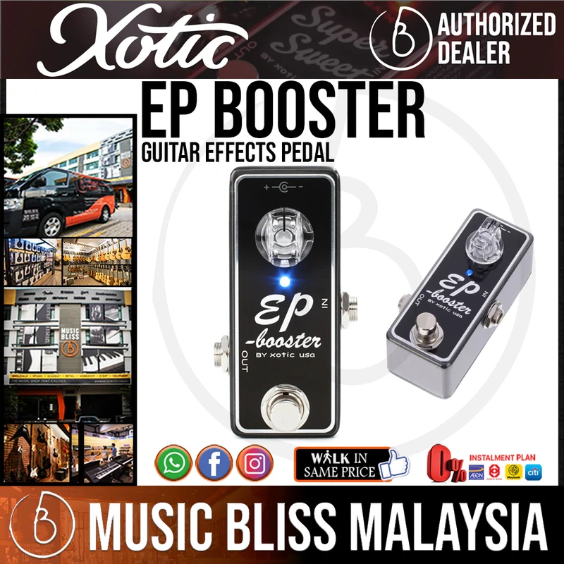 Xotic EP Booster Guitar Effects Pedal