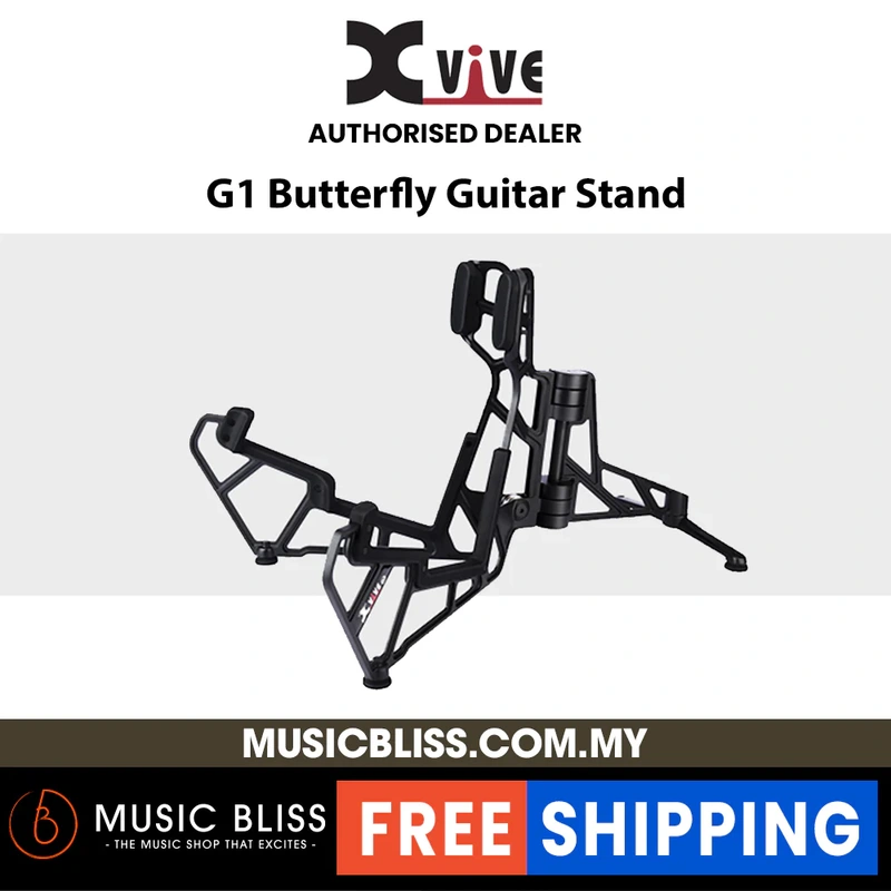 Xvive Audio G1 Butterfly Lightweight Aluminum Guitar Stand