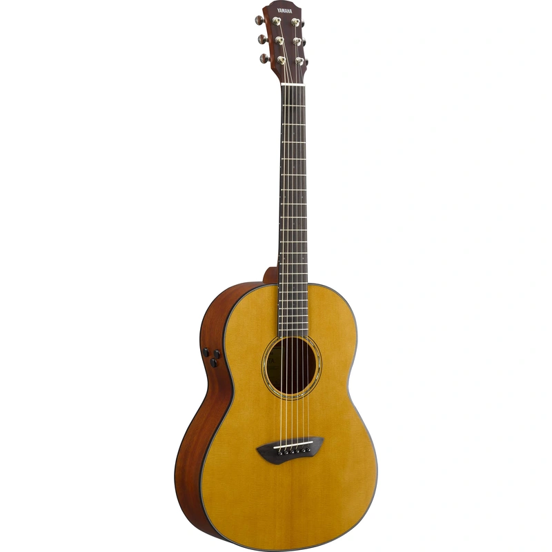 Yamaha CSF-TA TransAcoustic Parlor Acoustic-Electric Guitar Vintage Natural