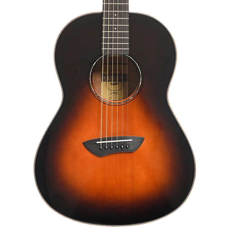 Yamaha CSF3M Tobacco Sunburst Parlor Guitar & Gigbag