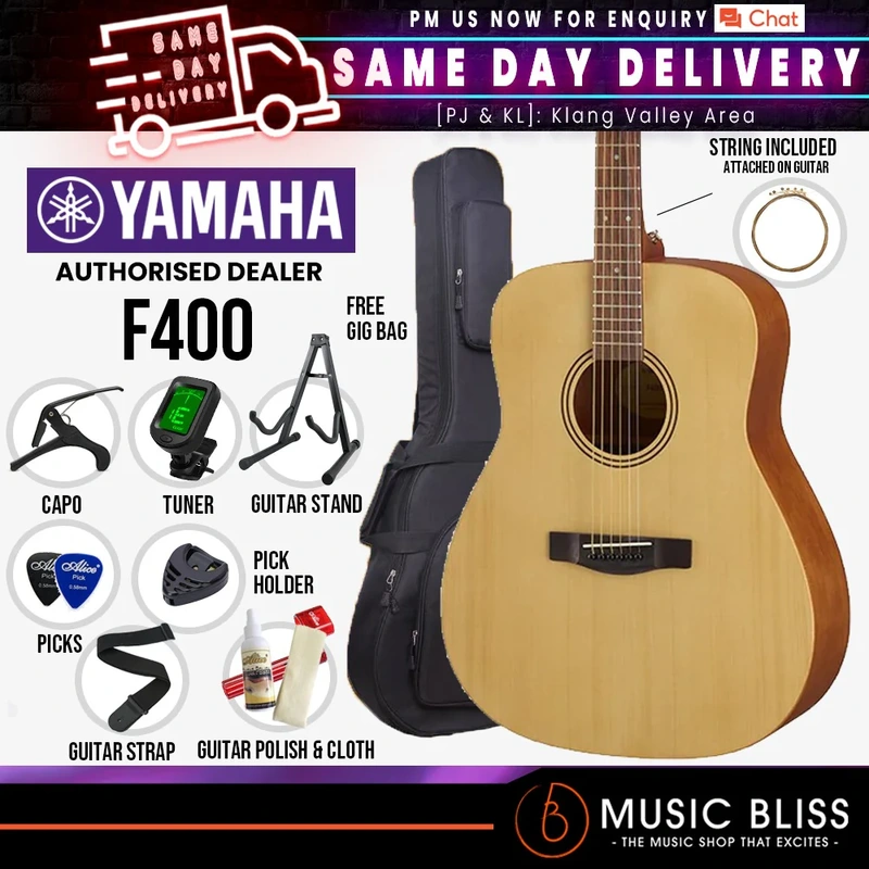 Yamaha F400 Acoustic Guitar