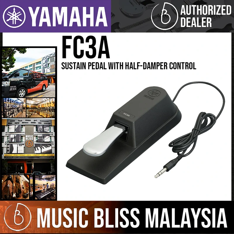 Yamaha FC3A Piano-style Sustain Pedal with Half-damper Control
