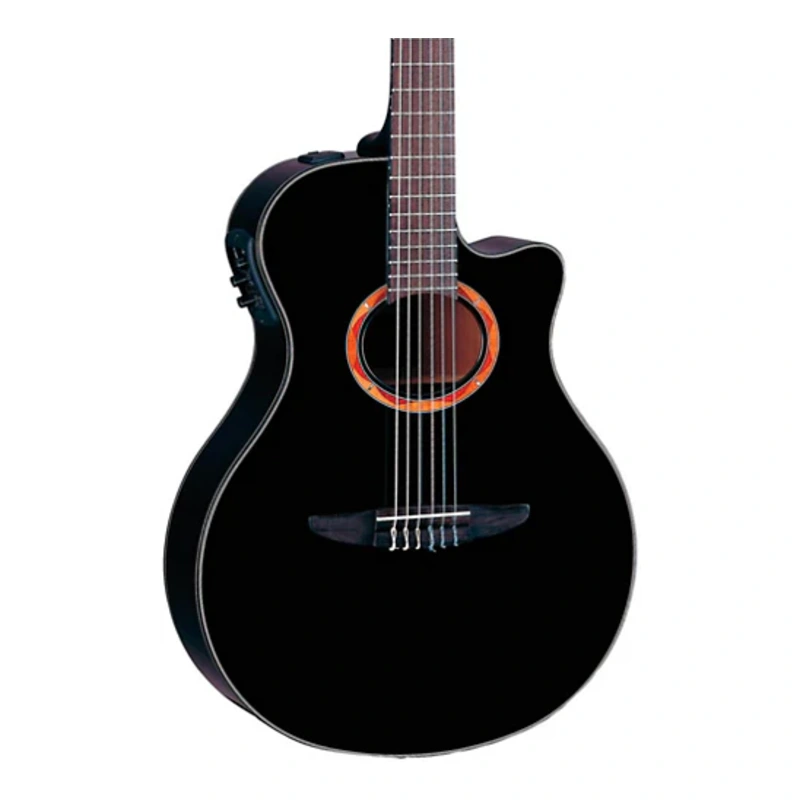 Yamaha NTX700BL Acoustic Guitar, Black