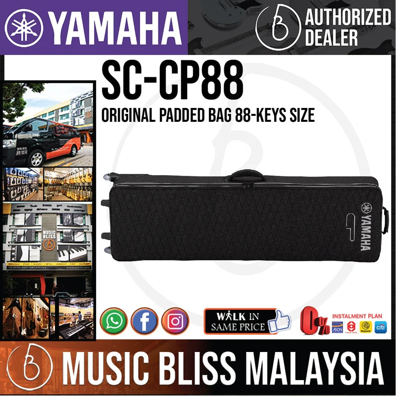 Yamaha Original Padded Bag for CP88 88-keys with roller