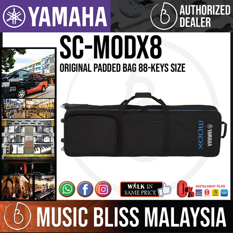 Yamaha Original Padded Bag for MODX8 88-keys with roller
