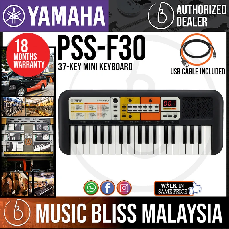 Yamaha PSS-F30 37-Key Mini Keyboard