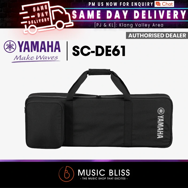 Yamaha SC-DE61 Backpack-style Soft Case for CK61 Stage Keyboard