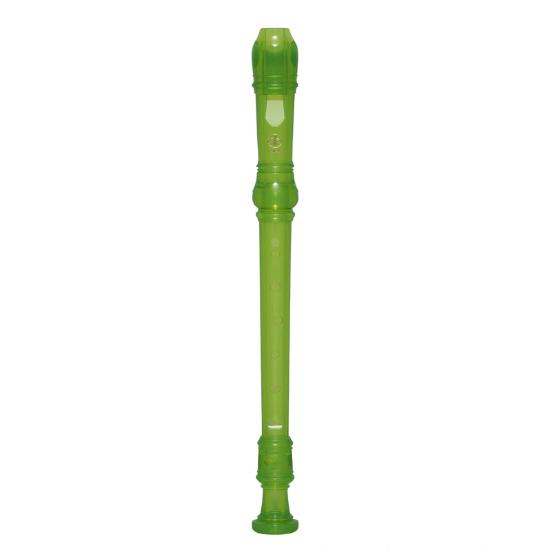 Yamaha YRS-20BG Soprano Translucent Recorder with Baroque Fingering Translucent Green
