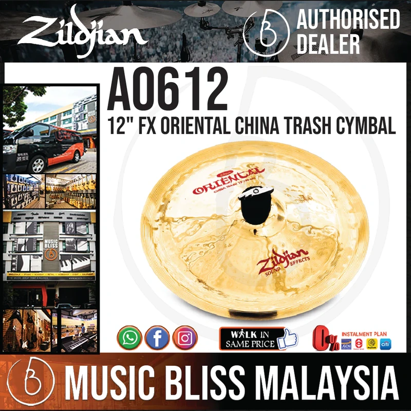 Zildjian 12" FX Oriental China Trash Cymbal
