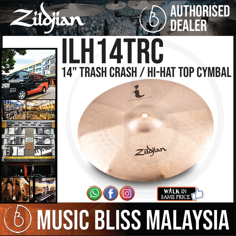 Zildjian 14" I Series Trash Crash / Hi-Hat Top Cymbal