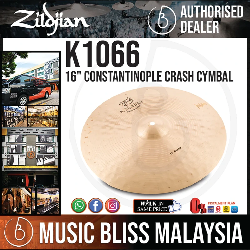 Zildjian 16" K Constantinople Crash Cymbal