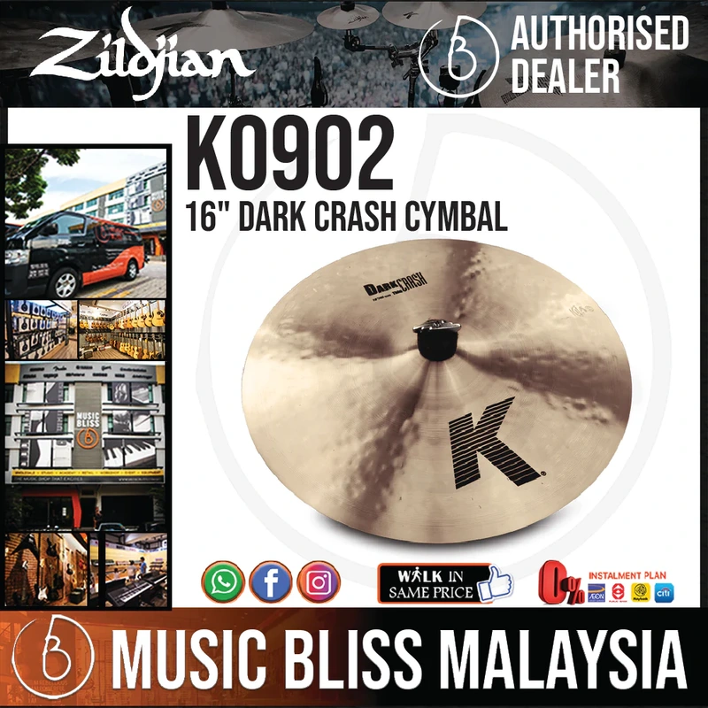 Zildjian 16" K Zildjian Dark Crash Cymbal