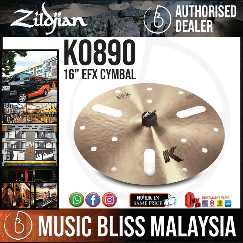 Zildjian 16" K Zildjian EFX Cymbal