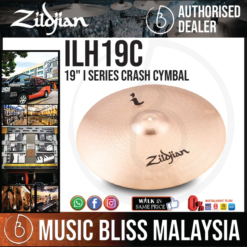 Zildjian 19" I Series Crash Cymbal