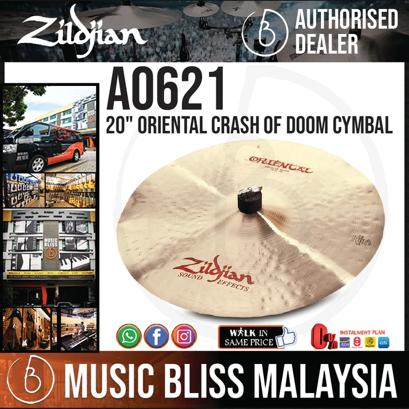 Zildjian 20" Oriental Crash of Doom Cymbal