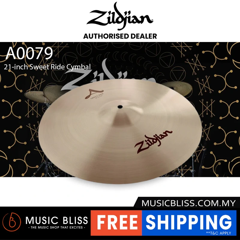 Zildjian 21" A Zildjian Sweet Ride Cymbal