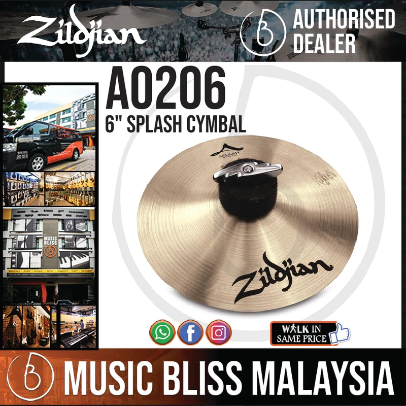 Zildjian 6" A Zildjian Splash Cymbal