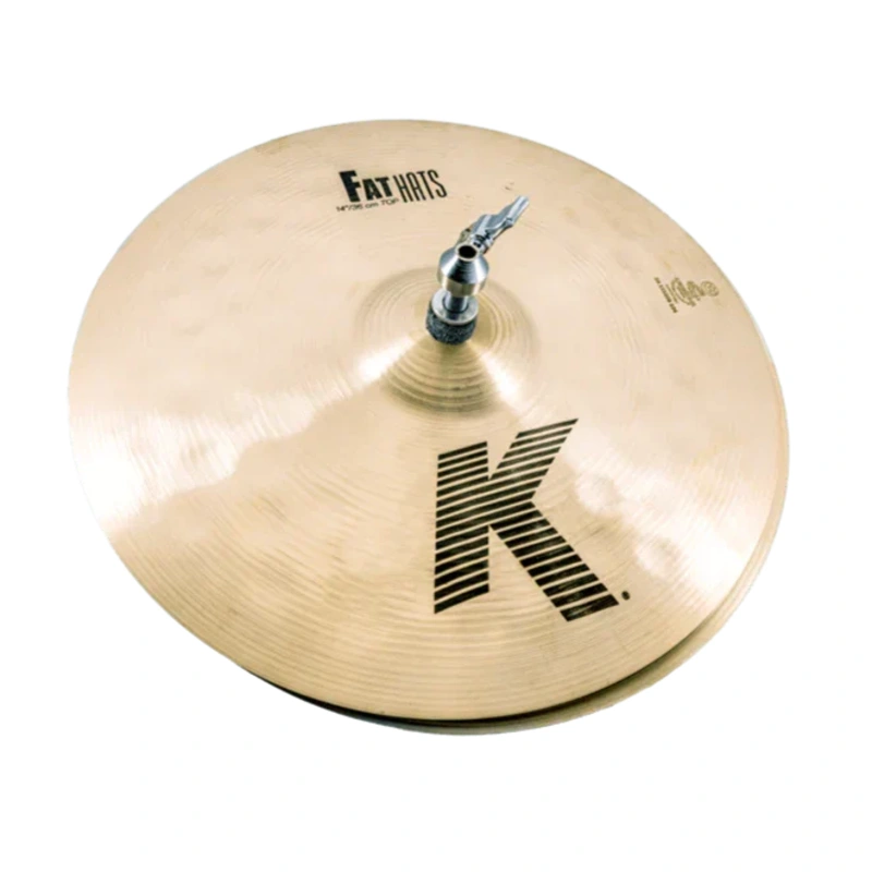 Zildjian K 14" Bronze Fat Hi-hats Cymbals