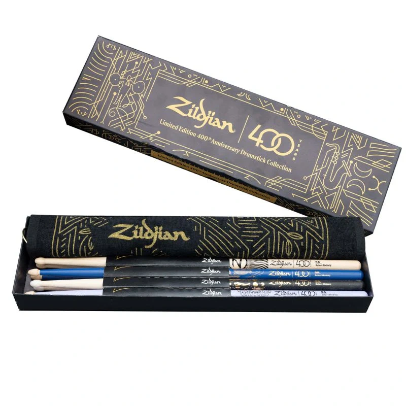 Zildjian Limited Edition 400th Anniversary Drumstick Bundle