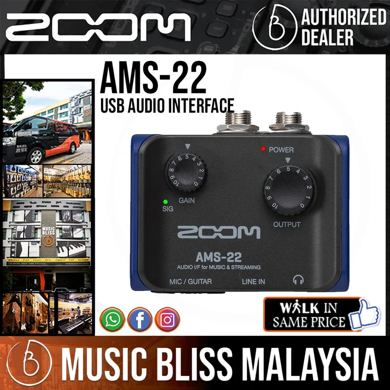 Zoom AMS-22 Audio Interface