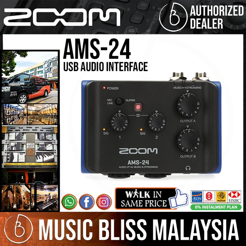 Zoom AMS-24 Audio Interface