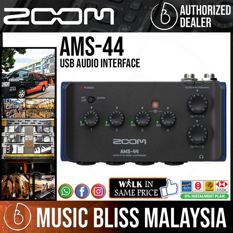Zoom AMS-44 Audio Interface