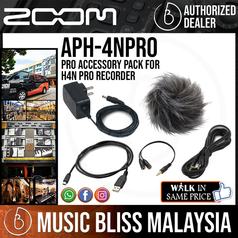 Zoom APH-4N Pro Accessory Pack for H4n PRO Recorder