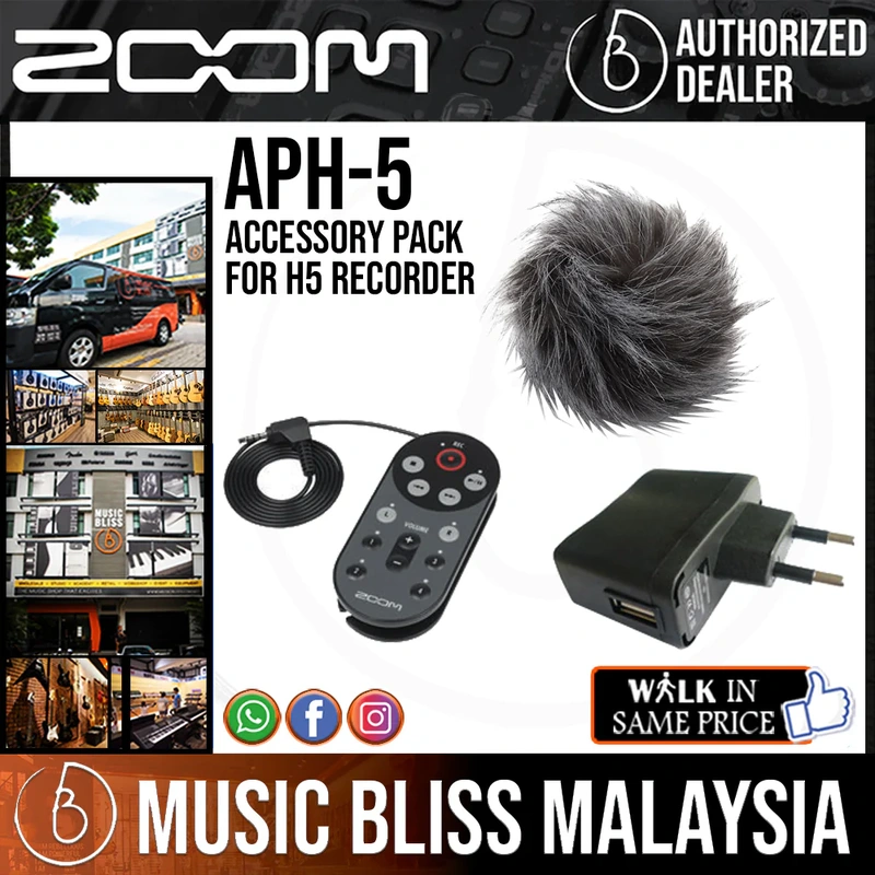 Zoom APH-5 Accessory Pack for H5 Recorder