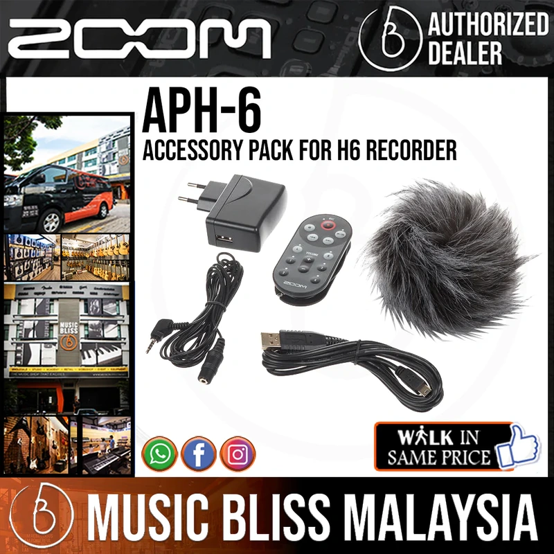 Zoom APH-6 Accessory Pack for H6 Recorder