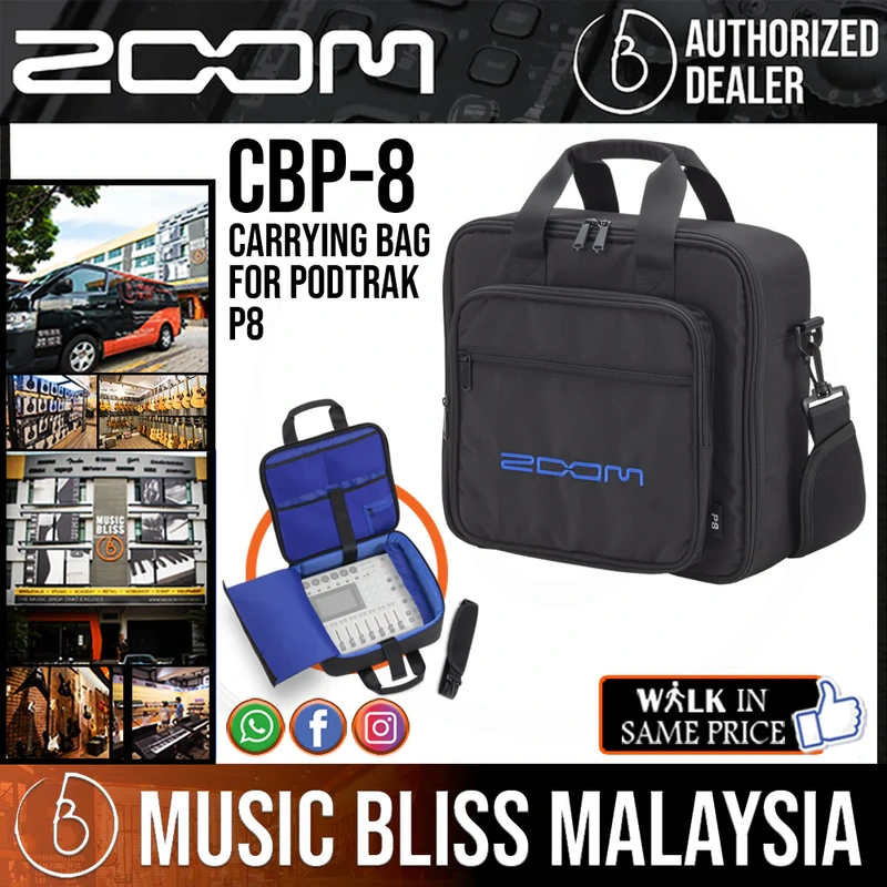 Zoom CBP-8 Carrying Bag for PodTrak P8