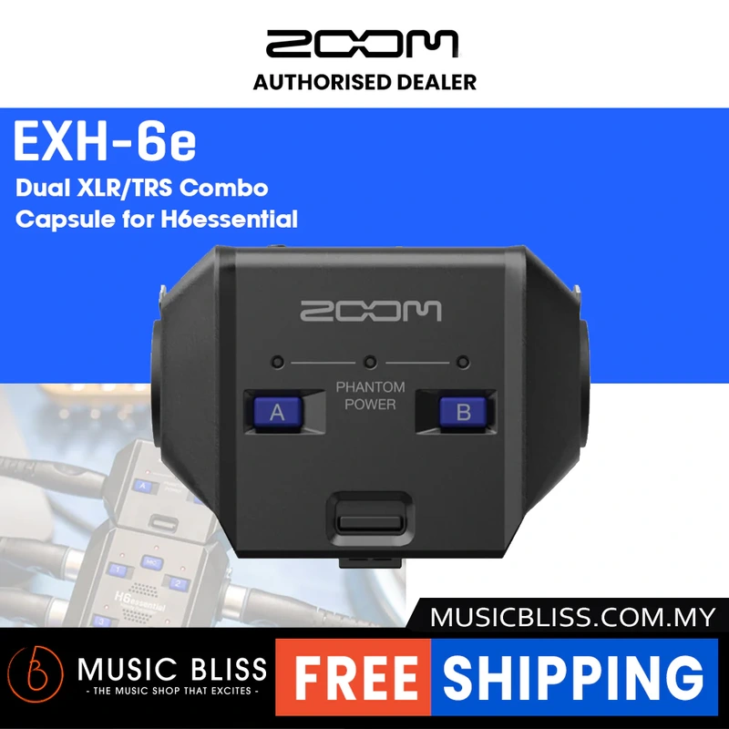 Zoom EXH-6e External Input Capsule for H6essential Recorder