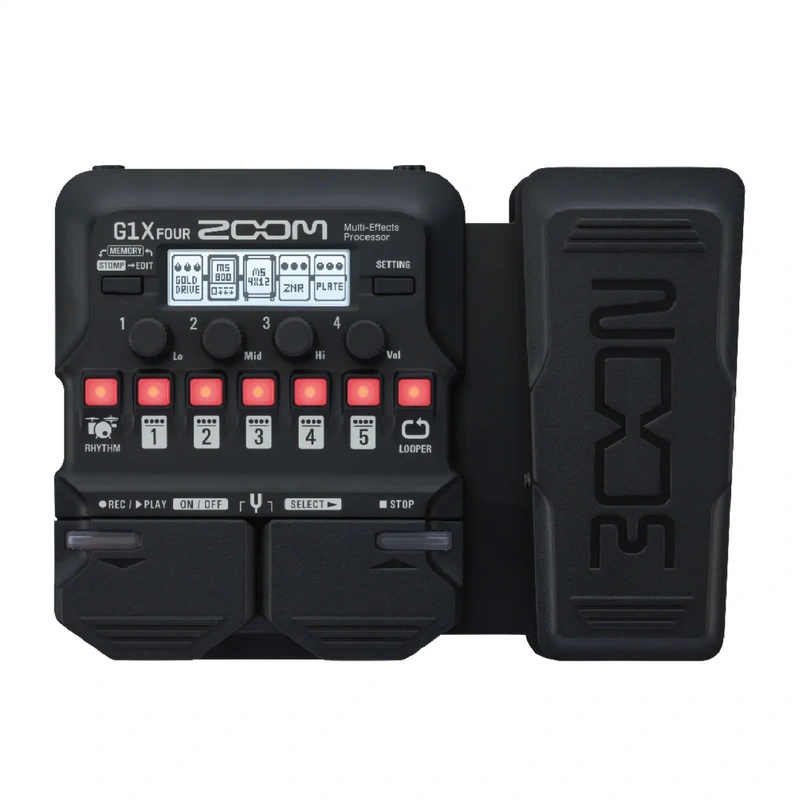 Zoom G1X FOUR Multi-effects Processor with Expression Pedal