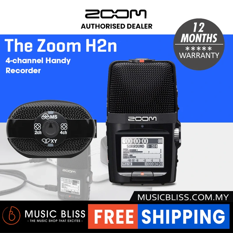 Zoom H2n Handy Recorder with 0% Instalment