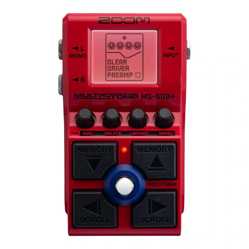 Zoom MS-60B+ Multistomp Bass Effects Pedal