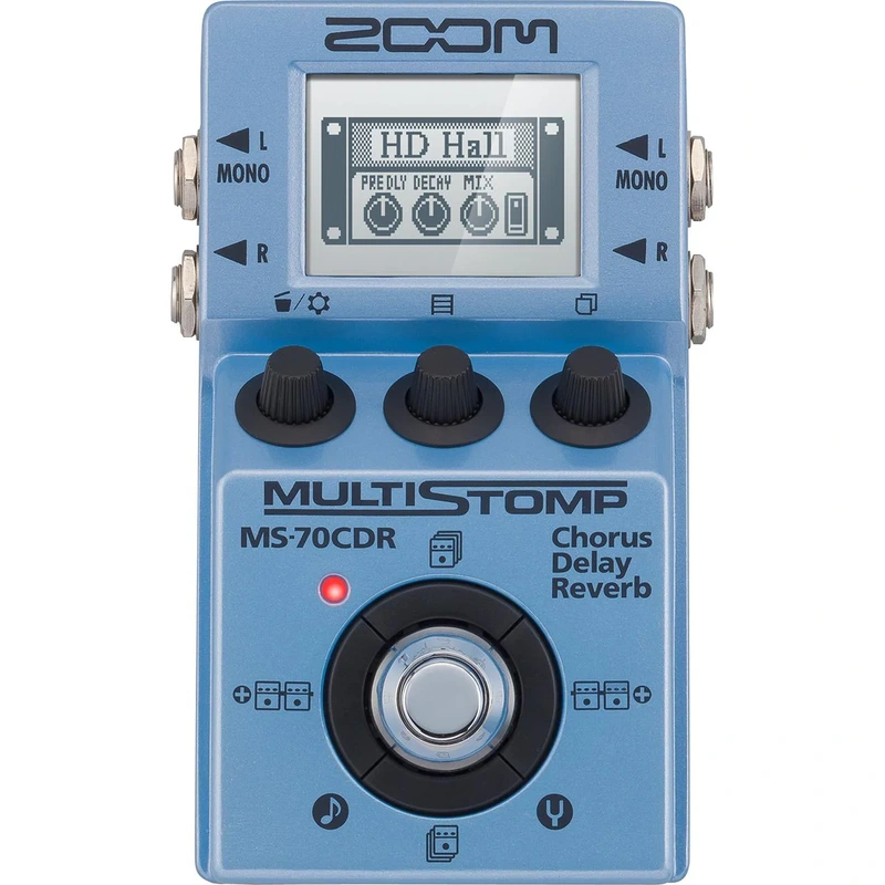 Zoom MS-70CDR MultiStomp Chorus/Delay/Reverb Pedal with 0% Instalment